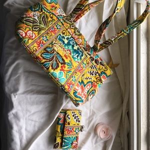Vera Bradley Provençal Shoulder Bag & Wallet